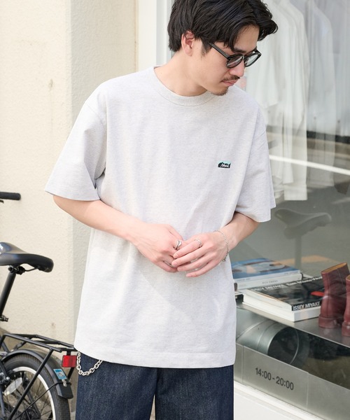 NANGA(ナンガ)の「【NANGA】ECO HYBRID BOX LOGO EMBROIDERY TEE NW2411-1G804(Tシャツ/カットソー・メンズ・ホワイト/アッシュグレー/ブラック・M/L/XL)」の22枚目の写真