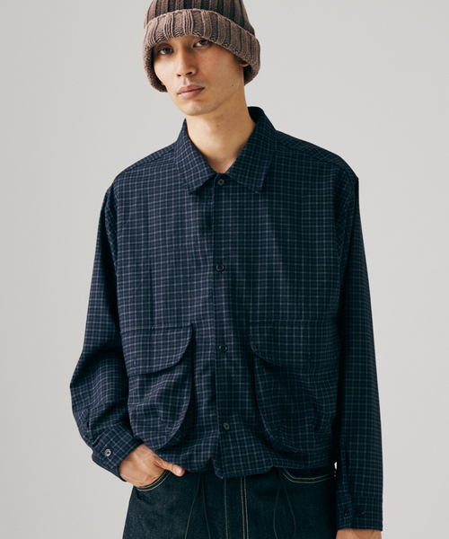 JOURNAL STANDARD(ジャーナルスタンダード)の「Airform / エアフォーム ユーティリティ シャツ(シャツ/ブラウス・メンズ・ブラック/レッド/ネイビー/グリーン・LARGE/MEDIUM)」の4枚目の写真