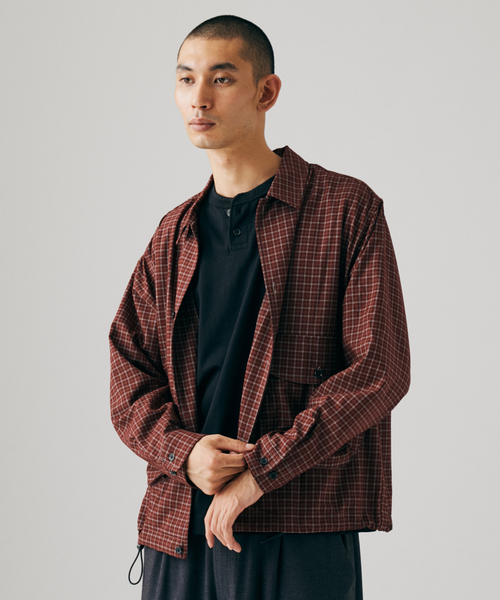 JOURNAL STANDARD(ジャーナルスタンダード)の「Airform / エアフォーム ユーティリティ シャツ(シャツ/ブラウス・メンズ・ブラック/レッド/ネイビー/グリーン・LARGE/MEDIUM)」の11枚目の写真