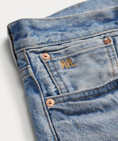 RRL(ダブル アール エル)の「ヴィンテージ 5ポケット ブリッジビュー ジーンズ(デニムパンツ・メンズ・ブルー・29/30/30/30/31/30/32/30/36/32/38/32/28/30/30/32/32/32/31/32/33/32/34/32/40/32)」の4枚目の写真