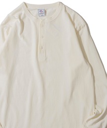 【JEMORGAN / ジェイモーガン】ピグメント ヘンリーネック ロングスリーブTシャツ