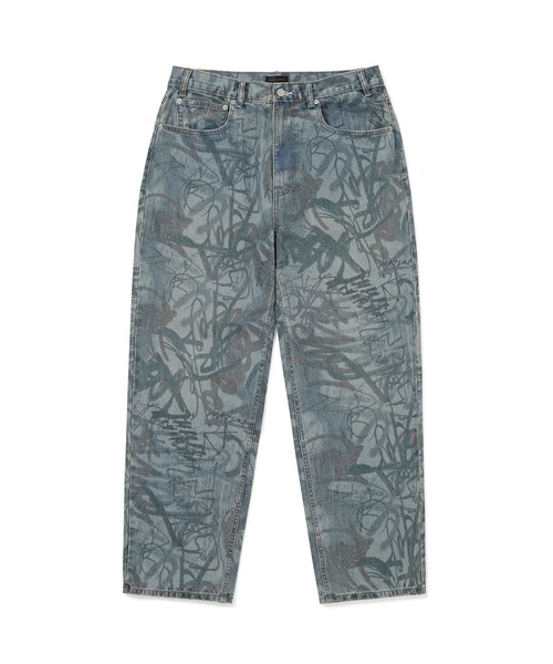 thisisneverthat（ディスイズネバーザット）の「Relaxed Jeans（デニムパンツ・メンズ・ダークブラウン/インディゴブルー/ブルー系その他3・M/L/S/XL/XS）」の3枚目の写真