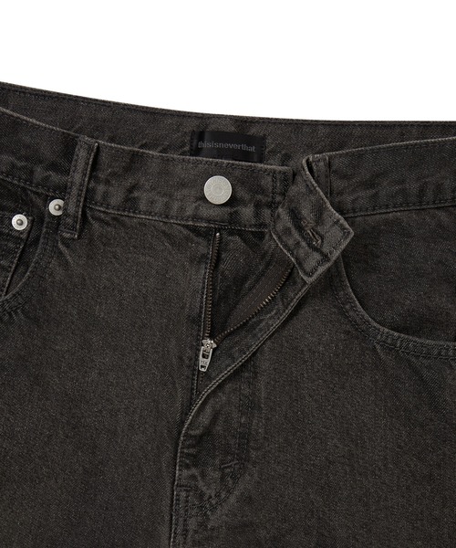 thisisneverthat（ディスイズネバーザット）の「Relaxed Jeans（デニムパンツ・メンズ・ダークブラウン/インディゴブルー/ブルー系その他3・M/L/S/XL/XS）」の4枚目の写真