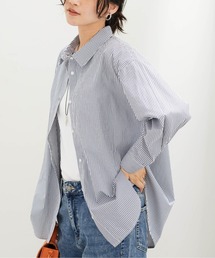 イージーケアが嬉しい!ストライプシャツ