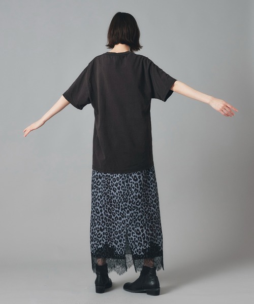 AT THE TRNK（アットザトランク）の「GOODDAYロゴ プリント Ｔシャツ AT THE TRNK（Tシャツ/カットソー・レディース・ホワイト/ブラック/グレー/クリーム・M/L）」の13枚目の写真