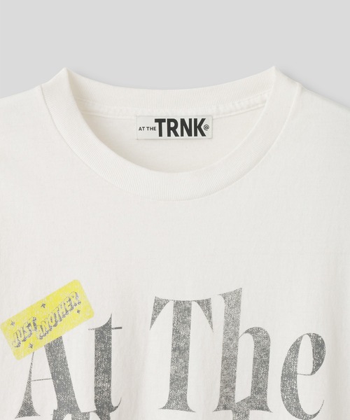 AT THE TRNK（アットザトランク）の「GOODDAYロゴ プリント Ｔシャツ AT THE TRNK（Tシャツ/カットソー・レディース・ホワイト/ブラック/グレー/クリーム・M/L）」の9枚目の写真