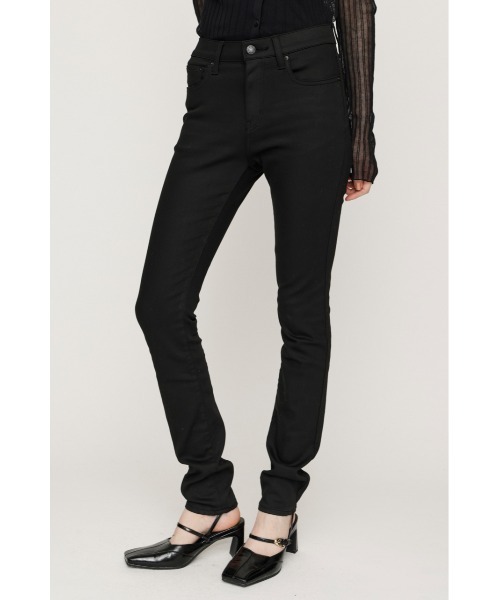 SLY（スライ）の「CALL BLACK SLIM PT コールブラックスリムパンツ 秋服 冬服 デニム スキニー（デニムパンツ・レディース・ブラック・2/1/0）」の4枚目の写真