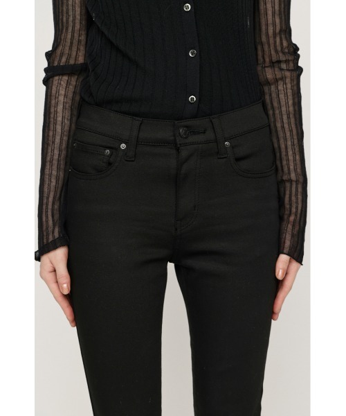 SLY（スライ）の「CALL BLACK SLIM PT コールブラックスリムパンツ 秋服 冬服 デニム スキニー（デニムパンツ・レディース・ブラック・2/1/0）」の9枚目の写真