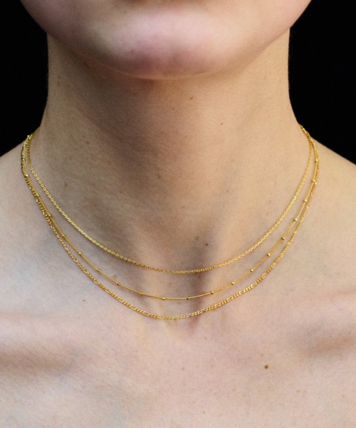 les bonbon】botanica ray necklace/ボタニカ レイ ネックレス