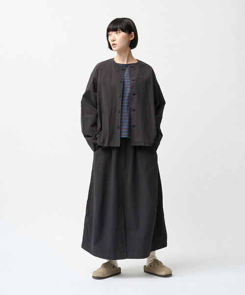 ORCIVAL(オーシバル)の「ORCIVAL | コットンツイル コクーンスカート WOMEN(スカート・レディース・ブラック/ブラウン系その他・1)」の19枚目の写真