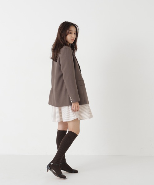 NATURAL BEAUTY BASIC（ナチュラルビューティーベーシック）の「ミニシャツワンピース（ワンピース・レディース・ベージュ系その他/ブルー系その他2・FREE）」の11枚目の写真