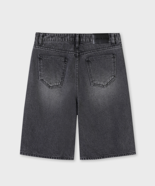 PLAC WOMEN（プレイス・ウィメン）の「ワイドバミューダデニムパンツグレー（デニムパンツ・レディース・グレー・SMALL/MEDIUM/LARGE）」の5枚目の写真