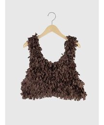 Tape yarn bustier
