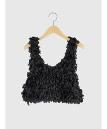 Tape yarn bustier