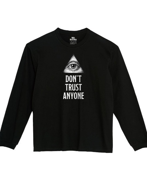NOBOUND(ノーバウンド)の「NOBOUND(ノーバウンド) 長袖Tシャツ メッセージ ロゴ イラスト プリント ビッグシルエット ロンT トップス カットソー レディース(Tシャツ/カットソー・レディース・ブラック/ホワイト・S)」の1枚目の写真