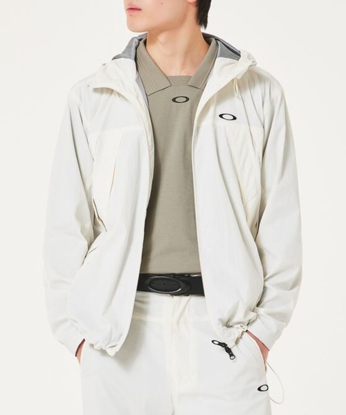 OAKLEY(オークリー)の「【最新】 オークリー OAKLEY FLEXIBLE WIND JACKET/ジャケット/ゴルフメンズコレクション/OAKLEY(その他アウター・メンズ・ブルー系その他/ブラック/オフホワイト・XL/S/M/L)」の4枚目の写真