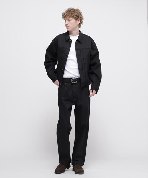 AVIREX（アヴィレックス）の「HERITAGE DENIM PANTS Type-1 ”BLACK” / ヘリテージ デニム パンツ 1st ブラック / AVIREX / アヴィレックス（デニムパンツ・メンズ・ブラック・36/34/32/38/30）」の10枚目の写真