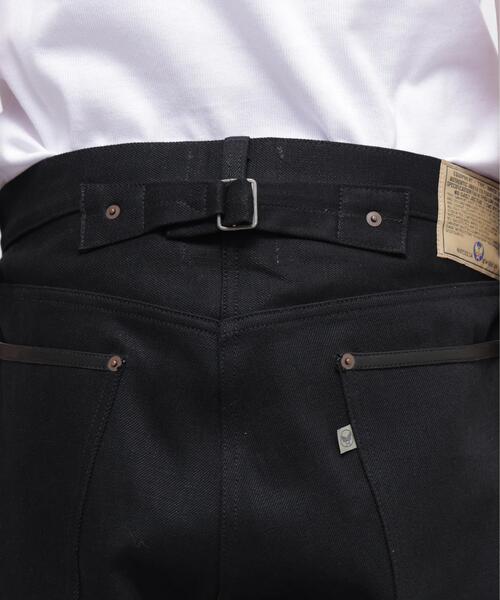 AVIREX（アヴィレックス）の「HERITAGE DENIM PANTS Type-1 ”BLACK” / ヘリテージ デニム パンツ 1st ブラック / AVIREX / アヴィレックス（デニムパンツ・メンズ・ブラック・36/34/32/38/30）」の3枚目の写真