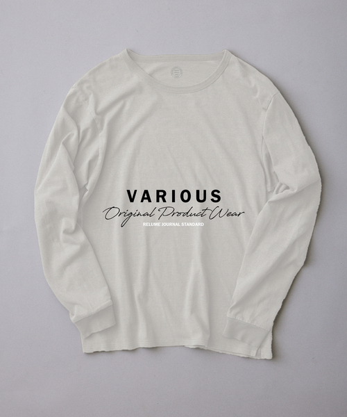 JOURNAL STANDARD relume(ジャーナルスタンダード レリューム)の「ヴァリアス ガーメントダイ ロンT(Tシャツ/カットソー・メンズ・バーガンディー/ブラック/ダークブルー/ホワイト系その他/オリーブ/グレー・MEDIUM/LARGE)」の2枚目の写真