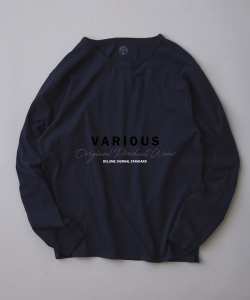 JOURNAL STANDARD relume(ジャーナルスタンダード レリューム)の「ヴァリアス ガーメントダイ ロンT(Tシャツ/カットソー・メンズ・バーガンディー/ブラック/ダークブルー/ホワイト系その他/オリーブ/グレー・MEDIUM/LARGE)」の5枚目の写真