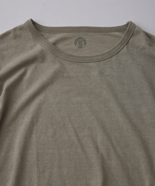 JOURNAL STANDARD relume(ジャーナルスタンダード レリューム)の「ヴァリアス ガーメントダイ ロンT(Tシャツ/カットソー・メンズ・バーガンディー/ブラック/ダークブルー/ホワイト系その他/オリーブ/グレー・MEDIUM/LARGE)」の12枚目の写真