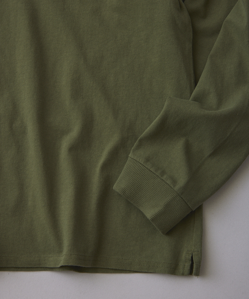JOURNAL STANDARD relume(ジャーナルスタンダード レリューム)の「ヴァリアス ガーメントダイ ロンT(Tシャツ/カットソー・メンズ・バーガンディー/ブラック/ダークブルー/ホワイト系その他/オリーブ/グレー・MEDIUM/LARGE)」の15枚目の写真