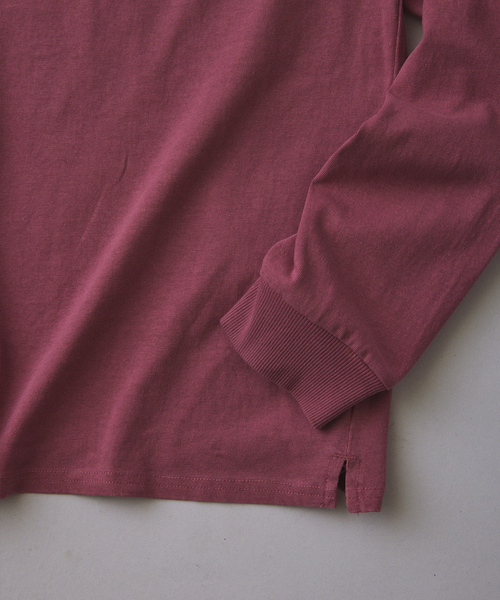 JOURNAL STANDARD relume(ジャーナルスタンダード レリューム)の「ヴァリアス ガーメントダイ ロンT(Tシャツ/カットソー・メンズ・バーガンディー/ブラック/ダークブルー/ホワイト系その他/オリーブ/グレー・MEDIUM/LARGE)」の19枚目の写真