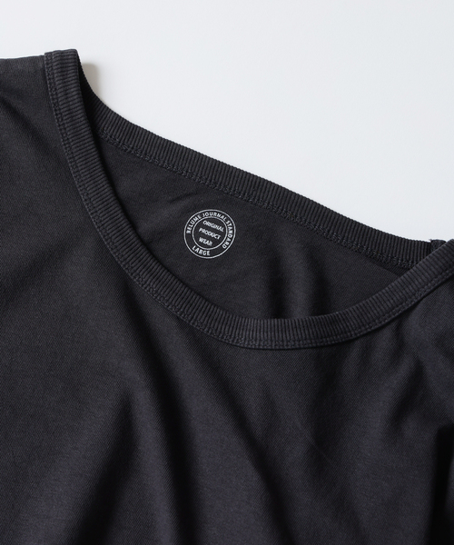 JOURNAL STANDARD relume(ジャーナルスタンダード レリューム)の「ヴァリアス ガーメントダイ ロンT(Tシャツ/カットソー・メンズ・バーガンディー/ブラック/ダークブルー/ホワイト系その他/オリーブ/グレー・MEDIUM/LARGE)」の20枚目の写真