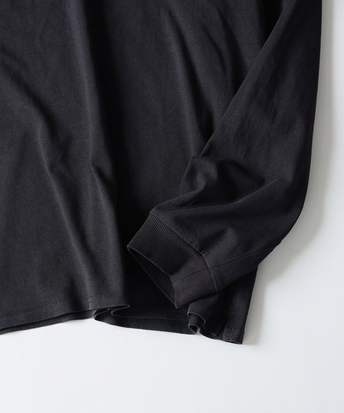 JOURNAL STANDARD relume(ジャーナルスタンダード レリューム)の「ヴァリアス ガーメントダイ ロンT(Tシャツ/カットソー・メンズ・バーガンディー/ブラック/ダークブルー/ホワイト系その他/オリーブ/グレー・MEDIUM/LARGE)」の21枚目の写真