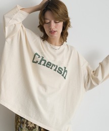 ロゴワイド 9分袖Tシャツ