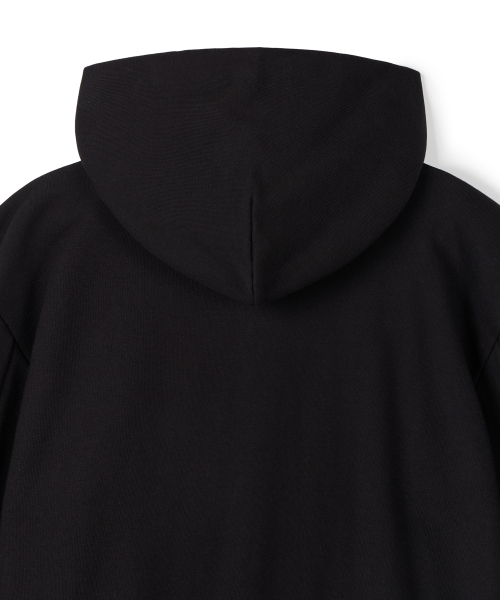 ERA（エラ）の「ユニセックス ERA オーバーサイズ フーデッドジップアップ - ブラック（パーカー・レディース・その他・SMALL/MEDIUM/LARGE）」の16枚目の写真
