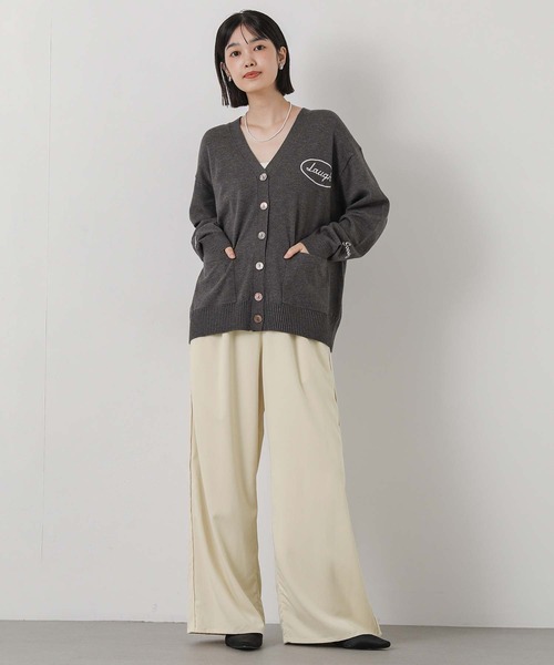 Gready Brilliant（グレディブリリアン）の「イージーセミワイド（その他パンツ・レディース・アイボリー/キャメル・38）」の17枚目の写真