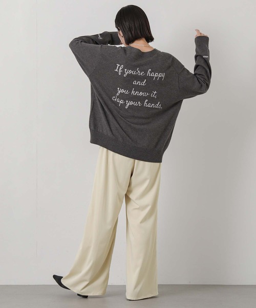 Gready Brilliant（グレディブリリアン）の「イージーセミワイド（その他パンツ・レディース・アイボリー/キャメル・38）」の19枚目の写真