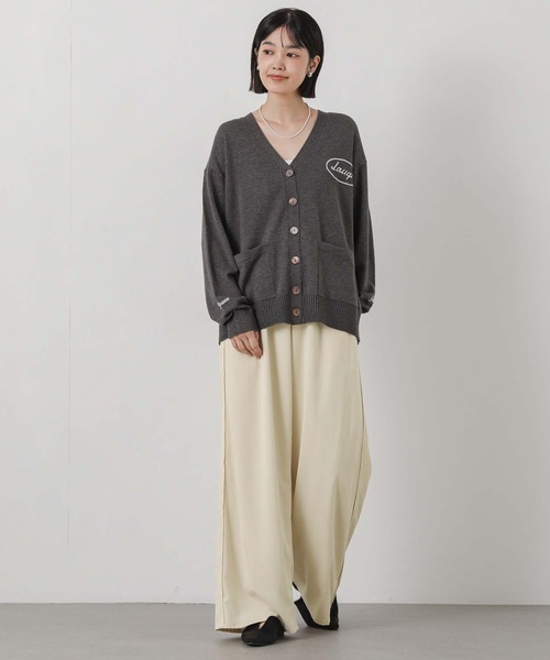 Gready Brilliant（グレディブリリアン）の「イージーセミワイド（その他パンツ・レディース・アイボリー/キャメル・38）」の20枚目の写真