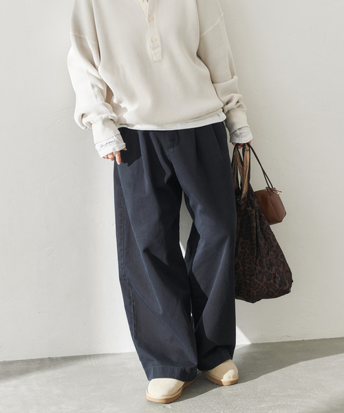 ≪新色 / 追加≫SLOUCHY LIGHT CHINO パンツ 3（チノパンツ