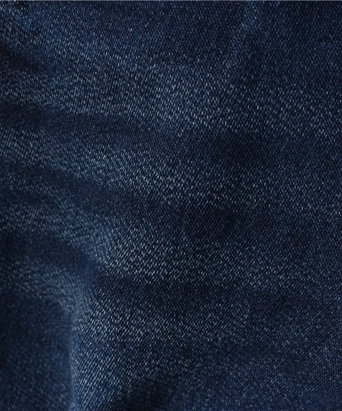 CHUBBYGANG（チャビーギャング）の「ストレッチデニム　スキニーハーフパンツ（デニムパンツ・キッズ・インディゴブルー・100/120/110/130）」の2枚目の写真