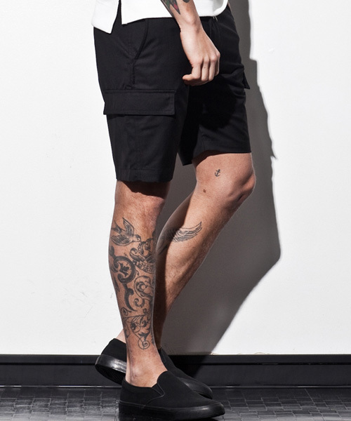 AKM Contemporary（エイケイエムコンテンポラリー）の「ショートカーゴパンツ（カーゴパンツ・メンズ・ネイビー/ブラック/グレー・MEDIUM/SMALL/LARGE）」の16枚目の写真