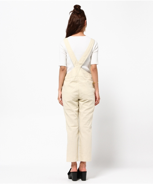 SLY（スライ）の「RELAX SUMMER サロペット（サロペット/オーバーオール・レディース・オフホワイト/ネイビー・2/0/1）」の5枚目の写真