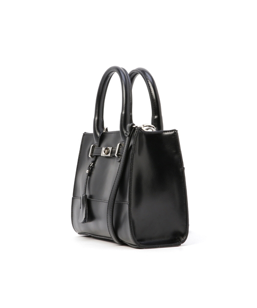 LOVELESS（ラブレス）の「【LOVELESS】WOMENS カラーブロックレザーバッグ（トートバッグ・レディース・ベージュ/ブラック/ネイビー・FREE）」の10枚目の写真