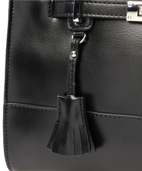 LOVELESS（ラブレス）の「【LOVELESS】WOMENS カラーブロックレザーバッグ（トートバッグ・レディース・ベージュ/ブラック/ネイビー・FREE）」の14枚目の写真