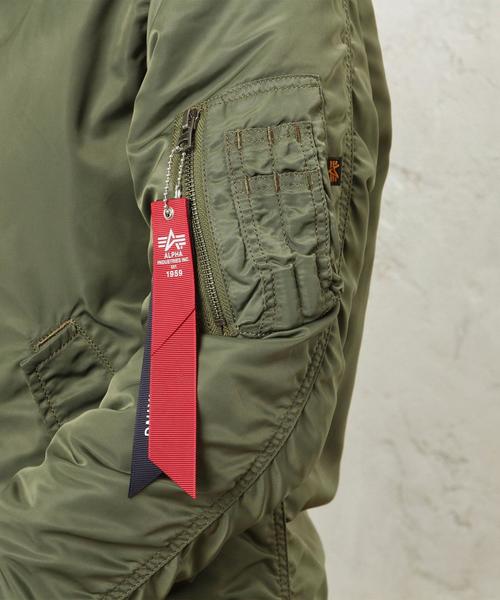 アルファ　MA-1 別注モデル　グリーンレーベル　デニム　【値下げ不可】 ALPHA（アルファ）の「□□□［別注ALPHA（アルファ）］CB MA-1