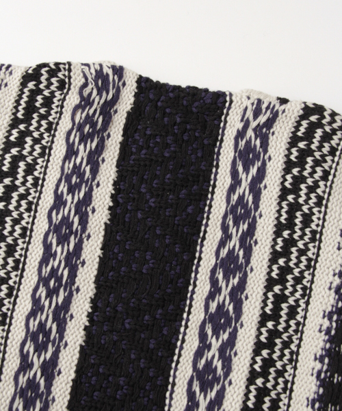 URBAN RESEARCH Sonny Label（アーバンリサーチサニーレーベル）の「Sonny Label ストライプニットガウン（その他アウター・レディース・オフホワイト/カーキ・FREE）」の10枚目の写真