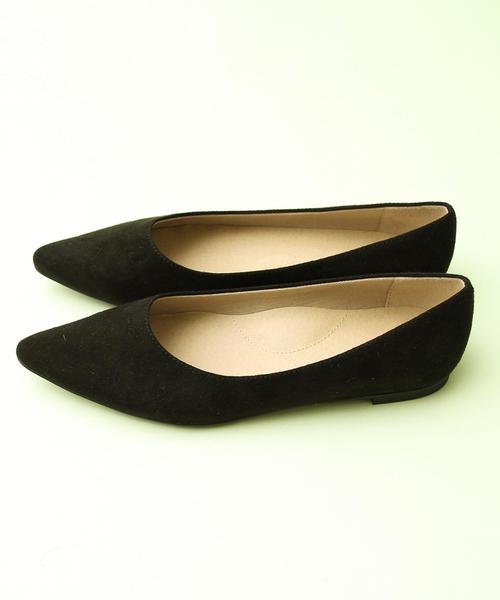 coen（コーエン）の「ポインテッドフラットパンプス（パンプス・レディース・ブラック/グレイッシュベージュ/ロイヤルブルー/ライトピンク・MEDIUM/LARGE/X-LARGE/SMALL）」の21枚目の写真