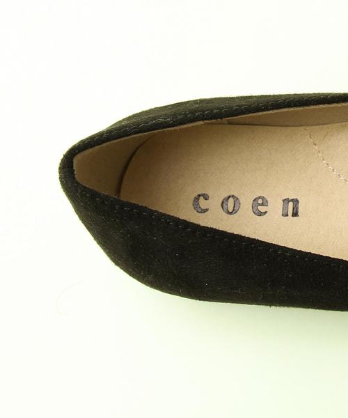coen（コーエン）の「ポインテッドフラットパンプス（パンプス・レディース・ブラック/グレイッシュベージュ/ロイヤルブルー/ライトピンク・MEDIUM/LARGE/X-LARGE/SMALL）」の22枚目の写真
