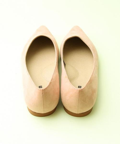 coen（コーエン）の「ポインテッドフラットパンプス（パンプス・レディース・ブラック/グレイッシュベージュ/ロイヤルブルー/ライトピンク・MEDIUM/LARGE/X-LARGE/SMALL）」の13枚目の写真