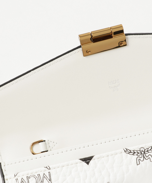 GUILD PRIME（ギルドプライム）の「【MCM】2FOLD LARGE WALLET WITH CHAIN-MYL7SPA11-（財布・レディース・ホワイト・FREE）」の5枚目の写真