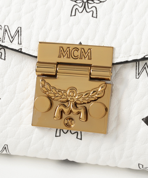 GUILD PRIME（ギルドプライム）の「【MCM】2FOLD LARGE WALLET WITH CHAIN-MYL7SPA11-（財布・レディース・ホワイト・FREE）」の4枚目の写真
