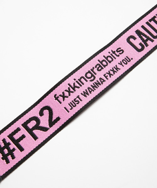 FR2（エフアールツー）の「オリジナルカメラストラップ（カメラ/カメラグッズ・イエロー×ブラック/ブラック×ホワイト/ピンク・FREE）」の12枚目の写真