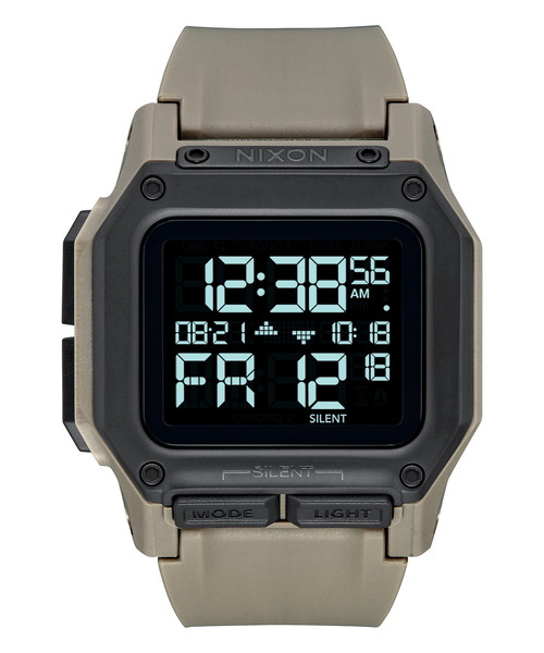 NIXON（ニクソン）の「THE REGULUS（デジタル腕時計・メンズ・サンドベージュ/ガンメタ/ブラック/ブラウン系カモフラージュ/モスグリーン/マルチ・FREE/ONE SIZE）」の17枚目の写真
