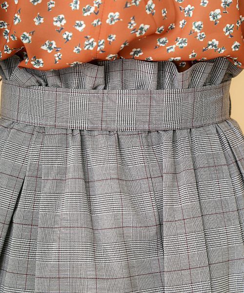 OLIVE des OLIVE（オリーブデオリーブ）の「アシメタックミディスカート◆（スカート・レディース・グリーン/キャメル/グレー/ピンク系その他・FREE）」の7枚目の写真